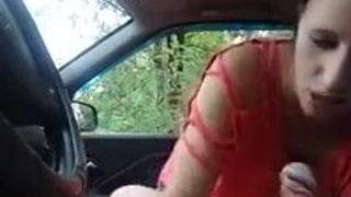 Сбегала за покупками, а на самом деле хуй сосет